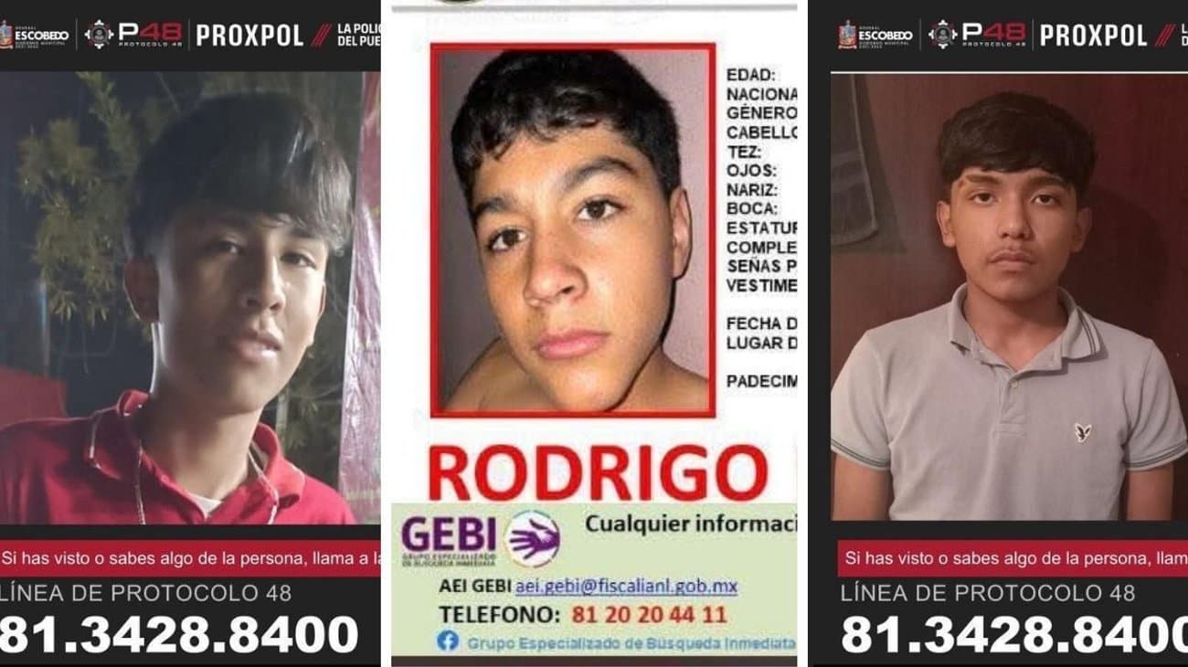 Alerta en Escobedo: Buscan a tres estudiantes desaparecidos; presumen que se encuentran en Tamaulipas