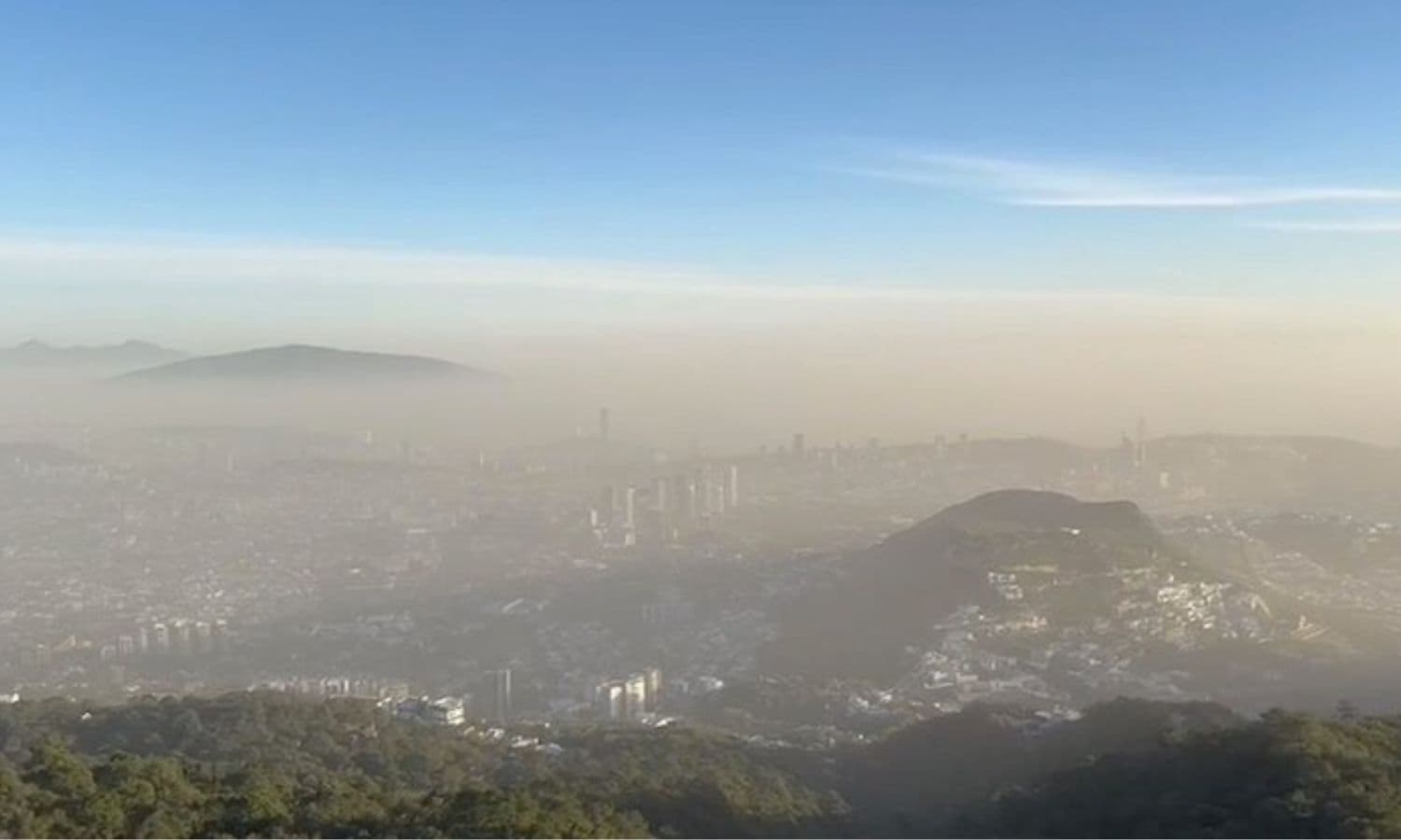 Alerta en Monterrey: Frente frío 38 provocará tolvaneras y aumento de contaminantes
