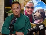 El presentador británico Ant McPartlin comparte emotivo adiós a su perro Hurley: 'Lloré mucho'