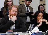Harry y Meghan visitan centro de apoyo alimentario en su segundo día de gira por Jordania