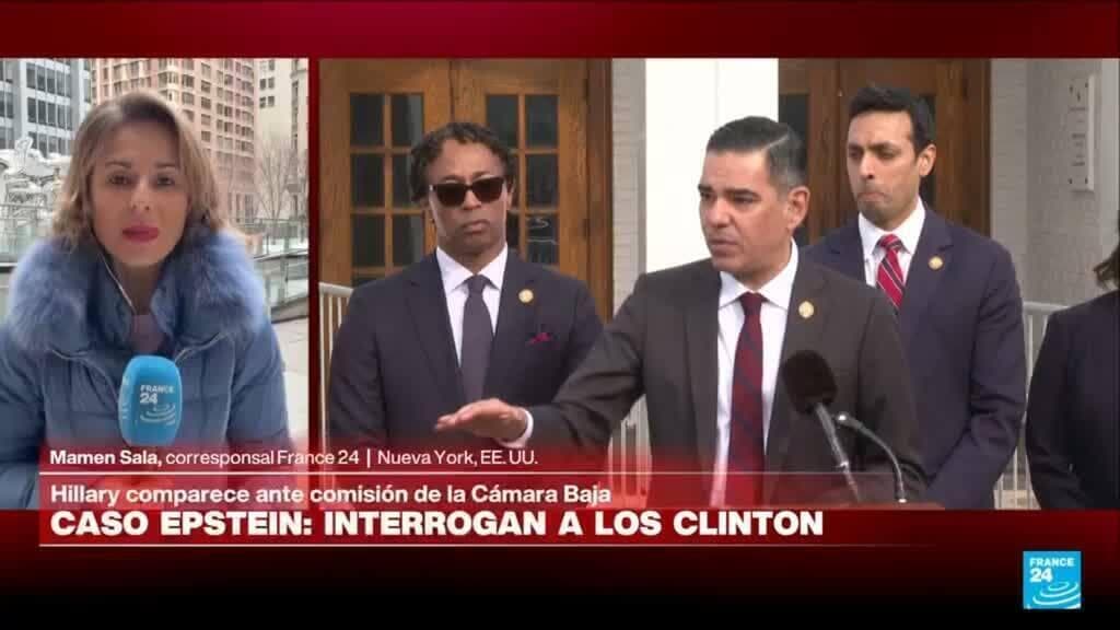 Hillary Clinton testifica ante el Congreso de EE. UU. sobre el caso Epstein: Niega vínculos personales y conocimiento de delitos